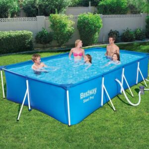 piscina 400x211x81 cm. bestway con filtro