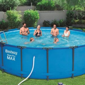 Piscina Bestway Steel Pro 549x122 cm. Filtro cartucho